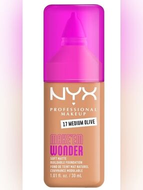 Make 'Em Wonder Soft Matte Foundation - Medium Olive (17)